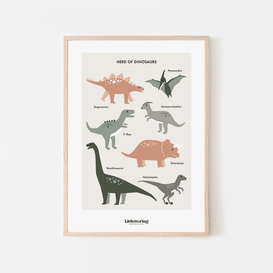 Herd of Dinosaurs